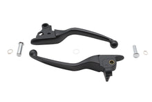 Load image into Gallery viewer, Black Narrow Smooth Contour Hand Lever Set