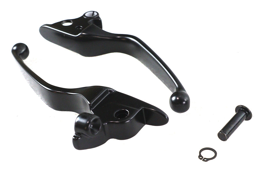 Black Smooth Contour Tamer Hand Lever Set