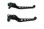 Black Drilled Hand Lever Set