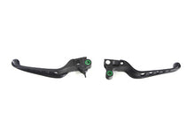 Load image into Gallery viewer, Black Drilled Hand Lever Set