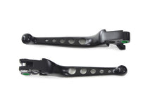 Load image into Gallery viewer, Black Drilled Hand Lever Set