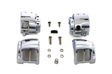 Load image into Gallery viewer, Handlebar Control Switch Housing Kit Chrome