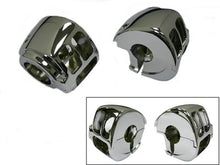 Load image into Gallery viewer, Handlebar Control Switch Housing Kit Chrome