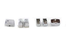 Load image into Gallery viewer, Handlebar Switch Cap Set Chrome