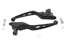 Load image into Gallery viewer, 3 Slot Hand Lever Set Black