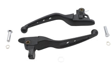 Load image into Gallery viewer, 4 Hole Hand Lever Set Black