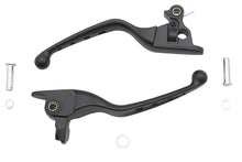 Load image into Gallery viewer, 4 Hole Hand Lever Set Black