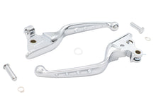 Load image into Gallery viewer, 4 Hole Hand Lever Set Chrome