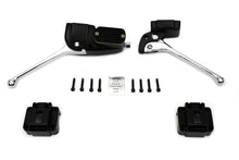 Load image into Gallery viewer, Black Handlebar Master Cylinder and Clutch Lever Assembly