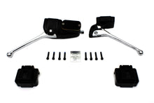 Load image into Gallery viewer, Black Handlebar Master Cylinder and Clutch Lever Assembly