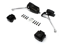 Load image into Gallery viewer, Black Handlebar Master Cylinder and Clutch Lever Assembly