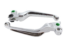 Load image into Gallery viewer, Chrome Contour Hand Lever Set
