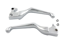 Load image into Gallery viewer, Chrome V-Cut Hand Lever Set