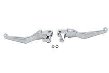 Load image into Gallery viewer, Chrome V-Cut Hand Lever Set