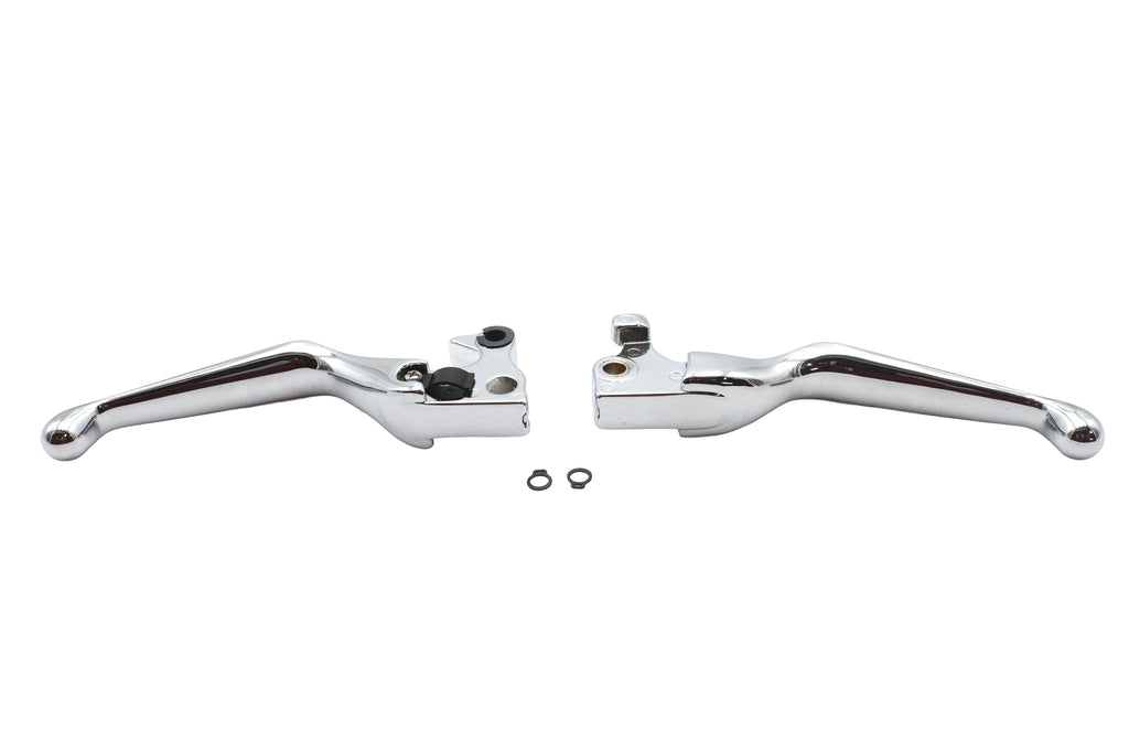 Chrome V-Cut Hand Lever Set