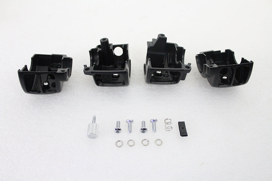 Handlebar Switch Housing Kit Black