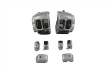 Load image into Gallery viewer, Handlebar Control Switch Housing Kit Chrome