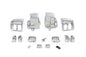Handlebar Switch Housing Kit Chrome