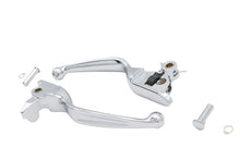 Load image into Gallery viewer, M8 Brake and Clutch Lever Set Chrome