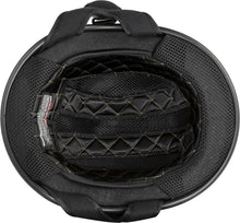 Load image into Gallery viewer, .357 Solid Half Helmet Matte Black Xs
