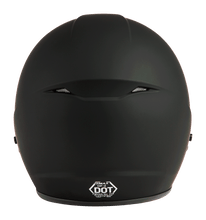 Load image into Gallery viewer, Youth Of 2y Open Face Helmet Matte Black Yl
