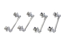 Load image into Gallery viewer, Chrome Saddlebag Hanger Set