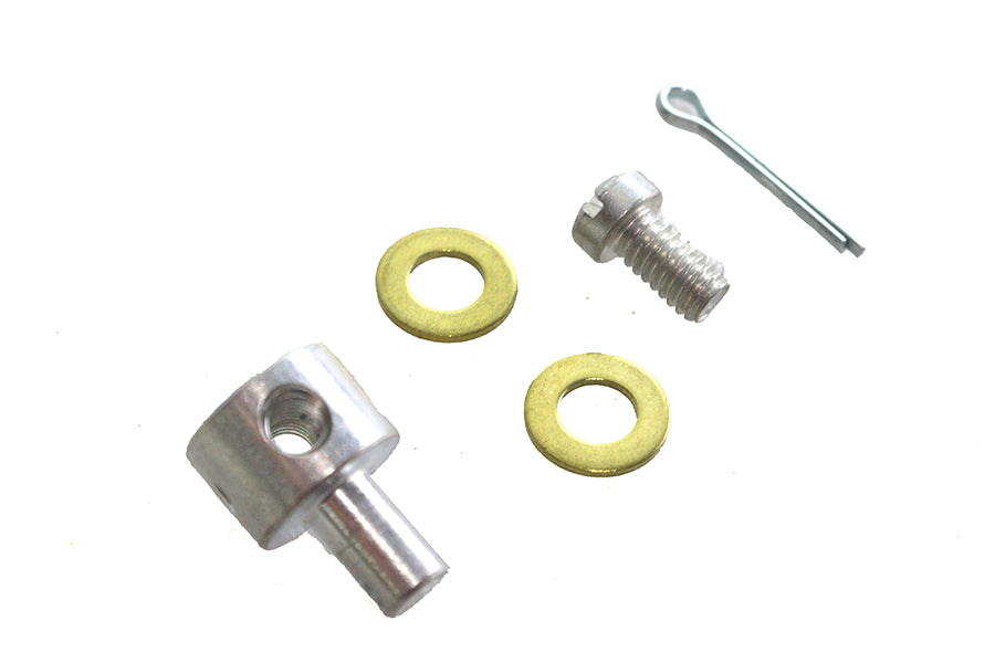 Cadmium Carburetor Throttle Lever Wire Block Kit