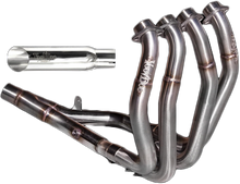 Load image into Gallery viewer, Shorty Full Exhaust System 4 Into 1 Polished Busa