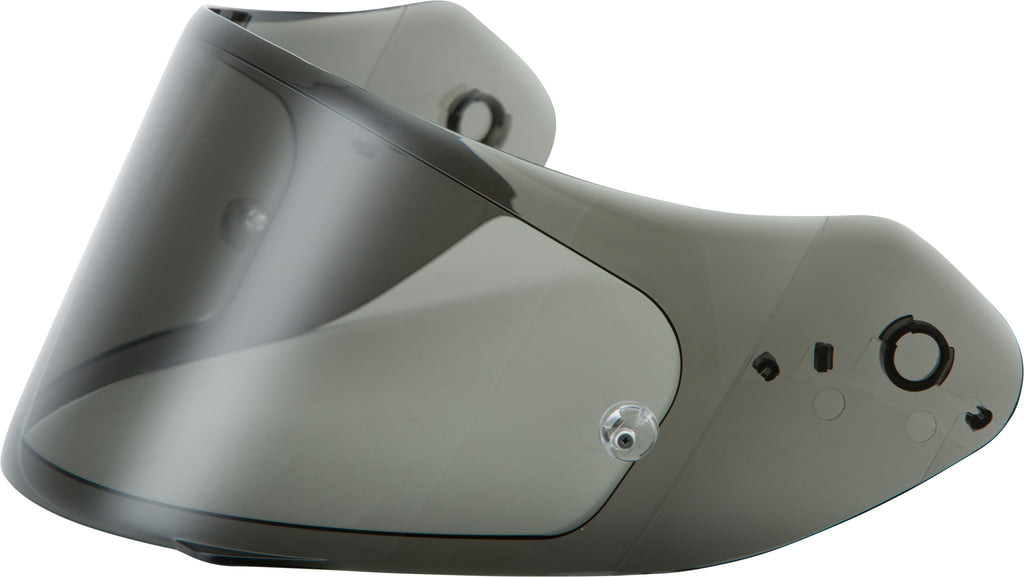 R2000/R710/R410 Pinlock Race Shield Smoke W/Tear Off Posts