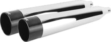 Load image into Gallery viewer, Comp S Slip On M8 Flh/Flt Chrome W/Black Endcap