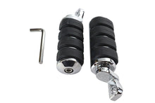 Load image into Gallery viewer, Large Chrome Cats Paw Footpeg Set
