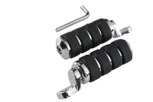 Load image into Gallery viewer, Large Chrome Cats Paw Footpeg Set