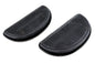 OE Gloss Black Passenger Half Moon Footboard Set