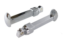 Load image into Gallery viewer, Chrome Railroad Style Footpeg Set