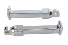 Load image into Gallery viewer, Chrome Railroad Style Footpeg Set