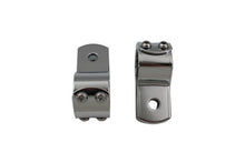 Load image into Gallery viewer, Chrome 1-1/4 inch Footpeg Mount Clamp Set