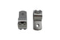 Chrome 1-1/4 inch Footpeg Mount Clamp Set