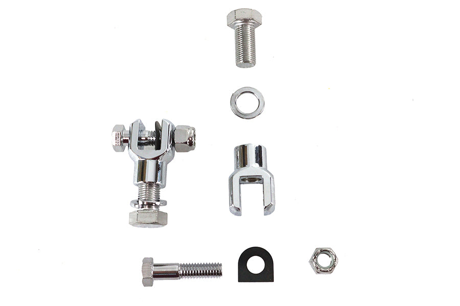 Footpeg Mount Yoke Set Chrome