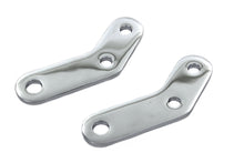 Load image into Gallery viewer, Chrome Elevated Footpeg Mount Bracket Set