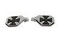 Chrome Mini Peg-Board Set with Maltese Design