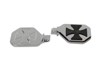 Chrome Mini Peg-Board Set with Maltese Design