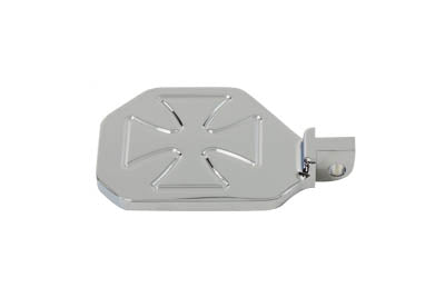 Chrome Mini Peg-Board Set with Maltese Design