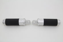 Load image into Gallery viewer, Chrome Shot Peened Style Footpeg Set