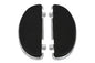 Chrome Driver Half Moon Footboard Set