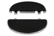 Load image into Gallery viewer, Chrome Driver Half Moon Footboard Set