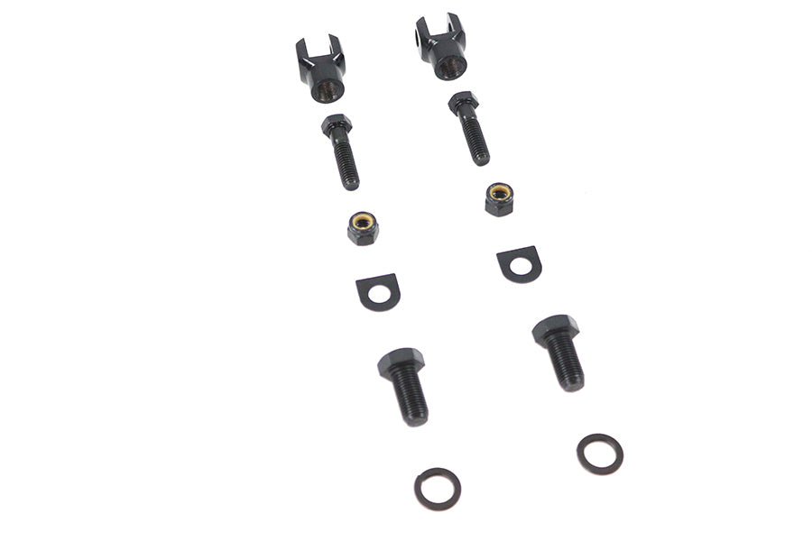 Footpeg Mount Yoke Set Black