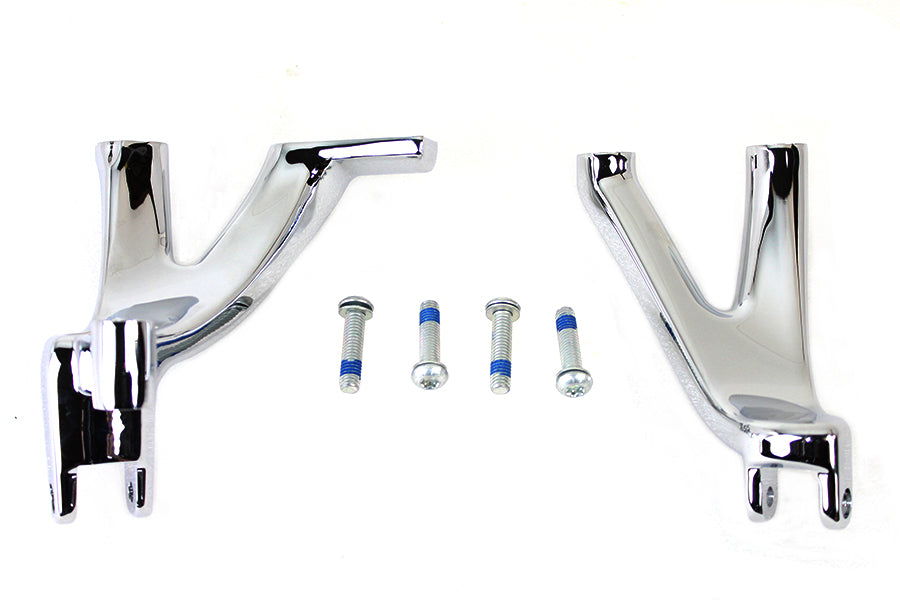OE Standard Forward Control Mount Kit Chrome