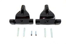 Load image into Gallery viewer, Passenger Footboard Support Set Black