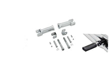 Load image into Gallery viewer, M8 Passenger Footpeg Mount Kit Chrome