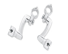 Load image into Gallery viewer, 360 Adjustable Passenger Footpeg Mount Kit Chrome